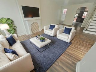 Virtually Staged Living Room