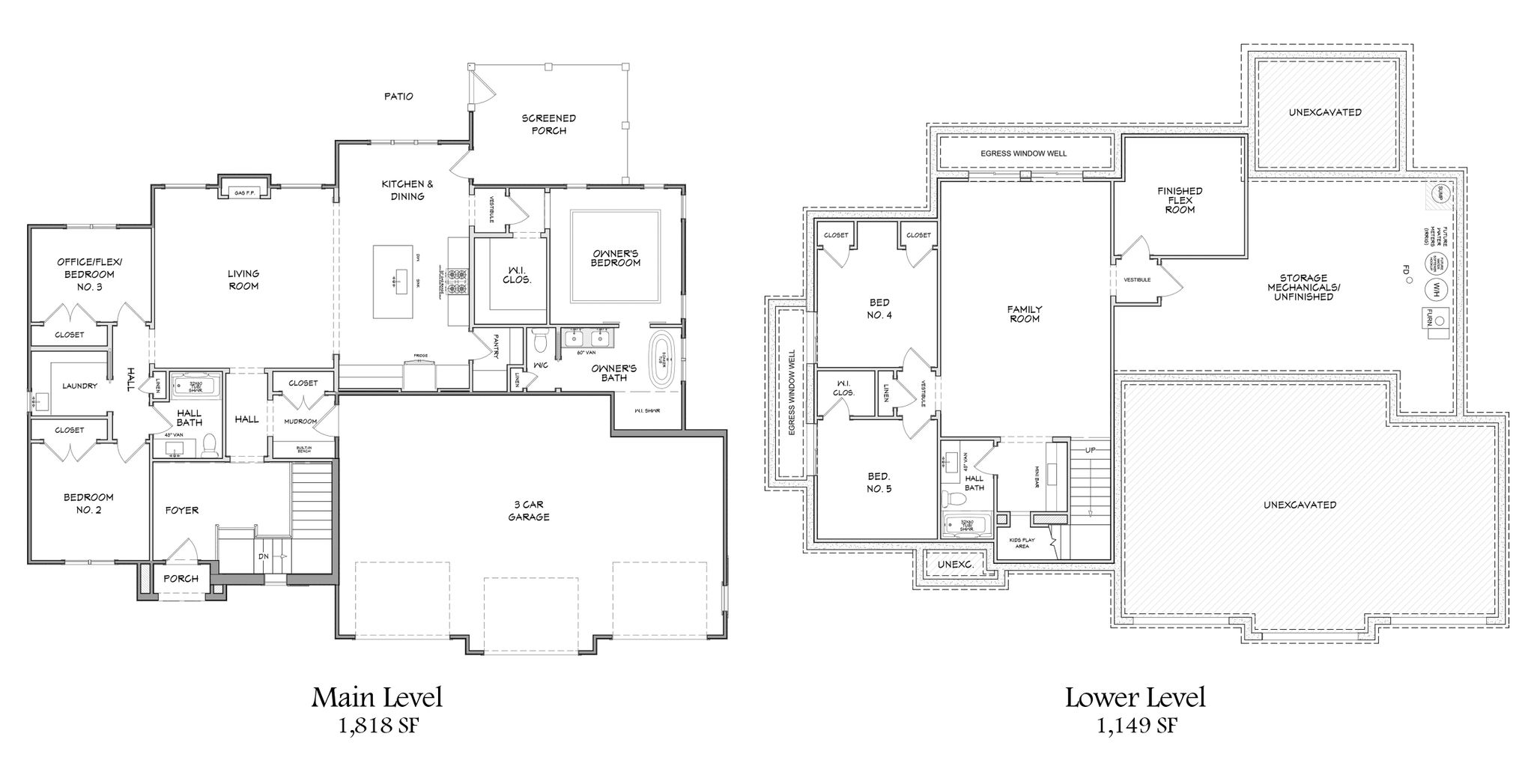 2916 Floorplans for listing
