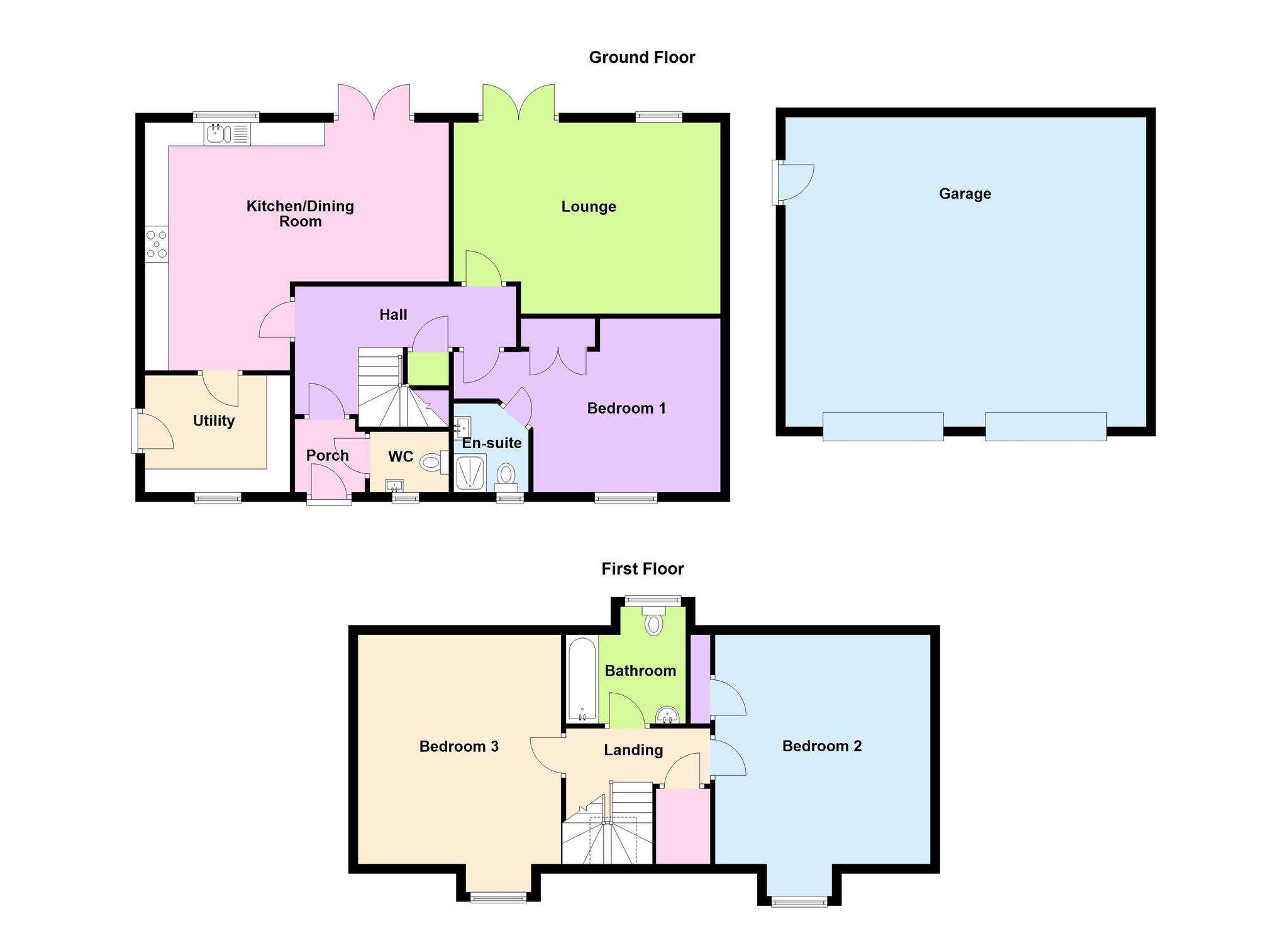 Forss View, Skaill - all floors