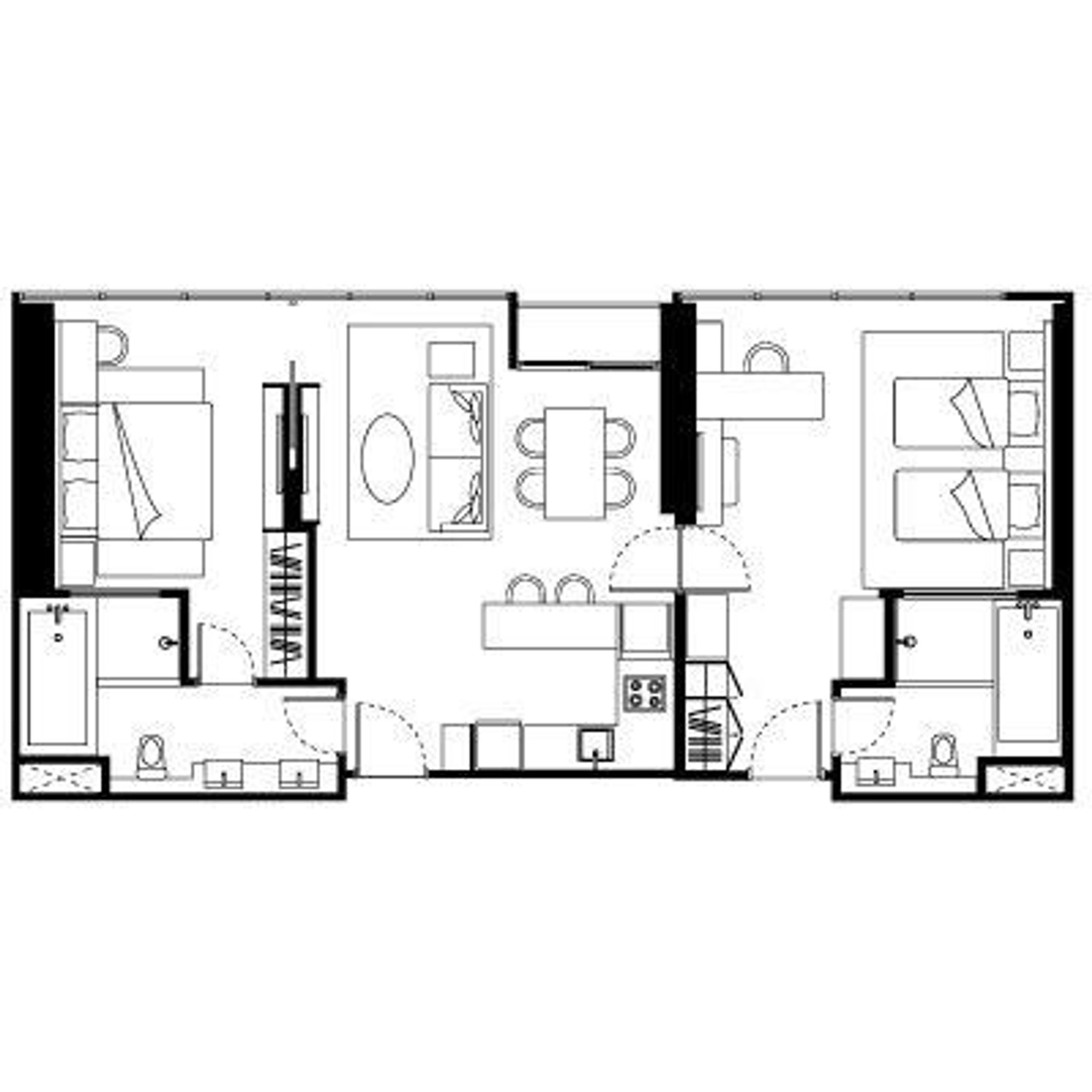 2Bedroom 95sqm
