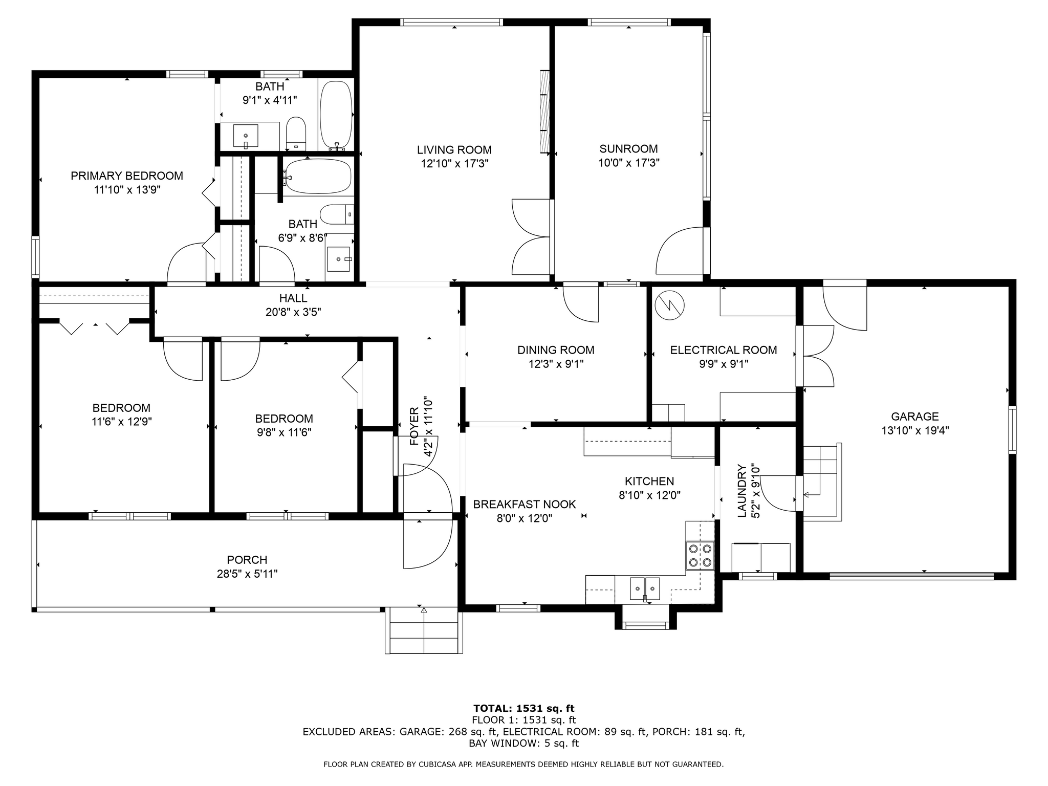 104 Sprucewood Ct. Floor Plan