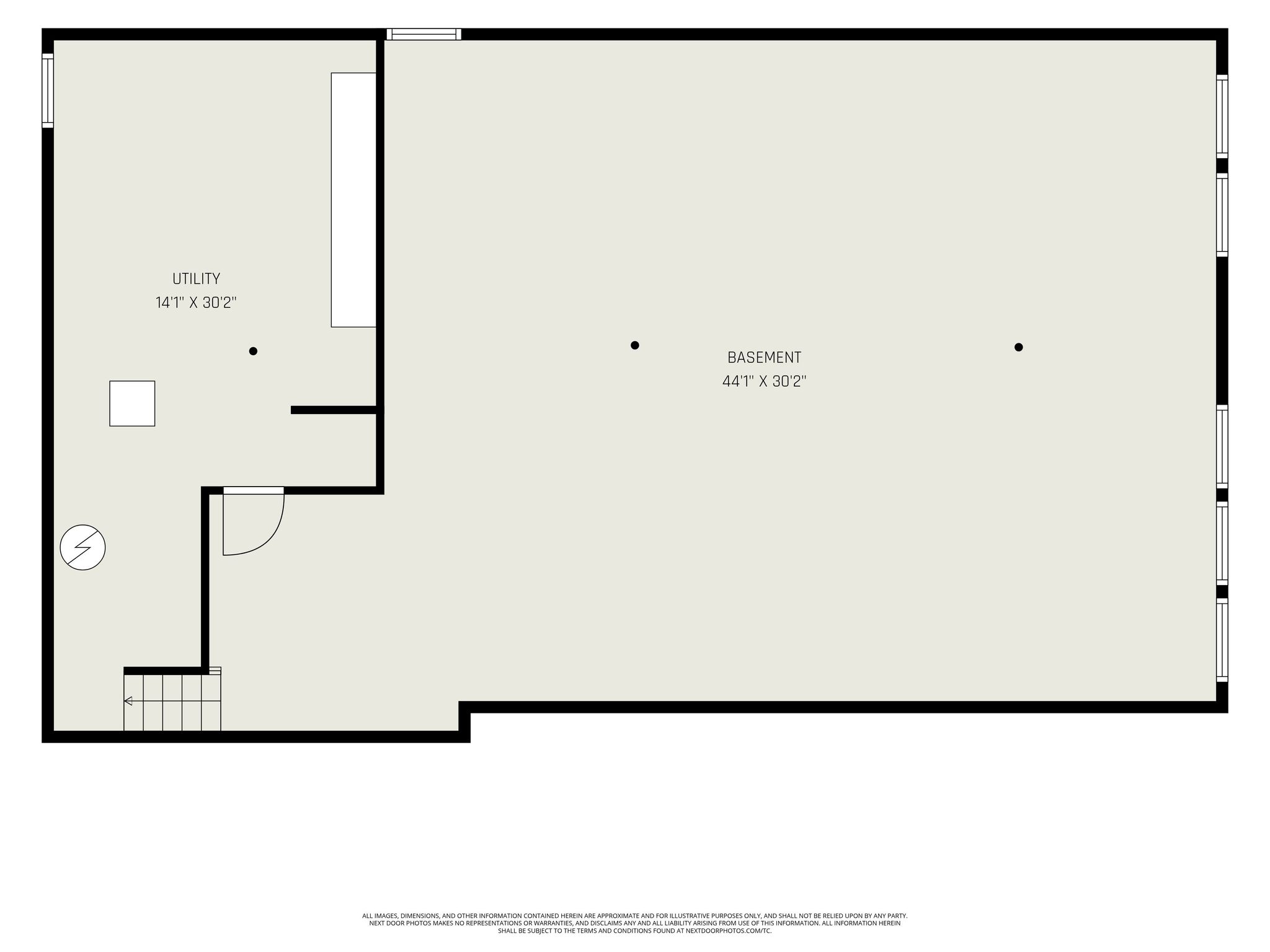 Basement floor plan
