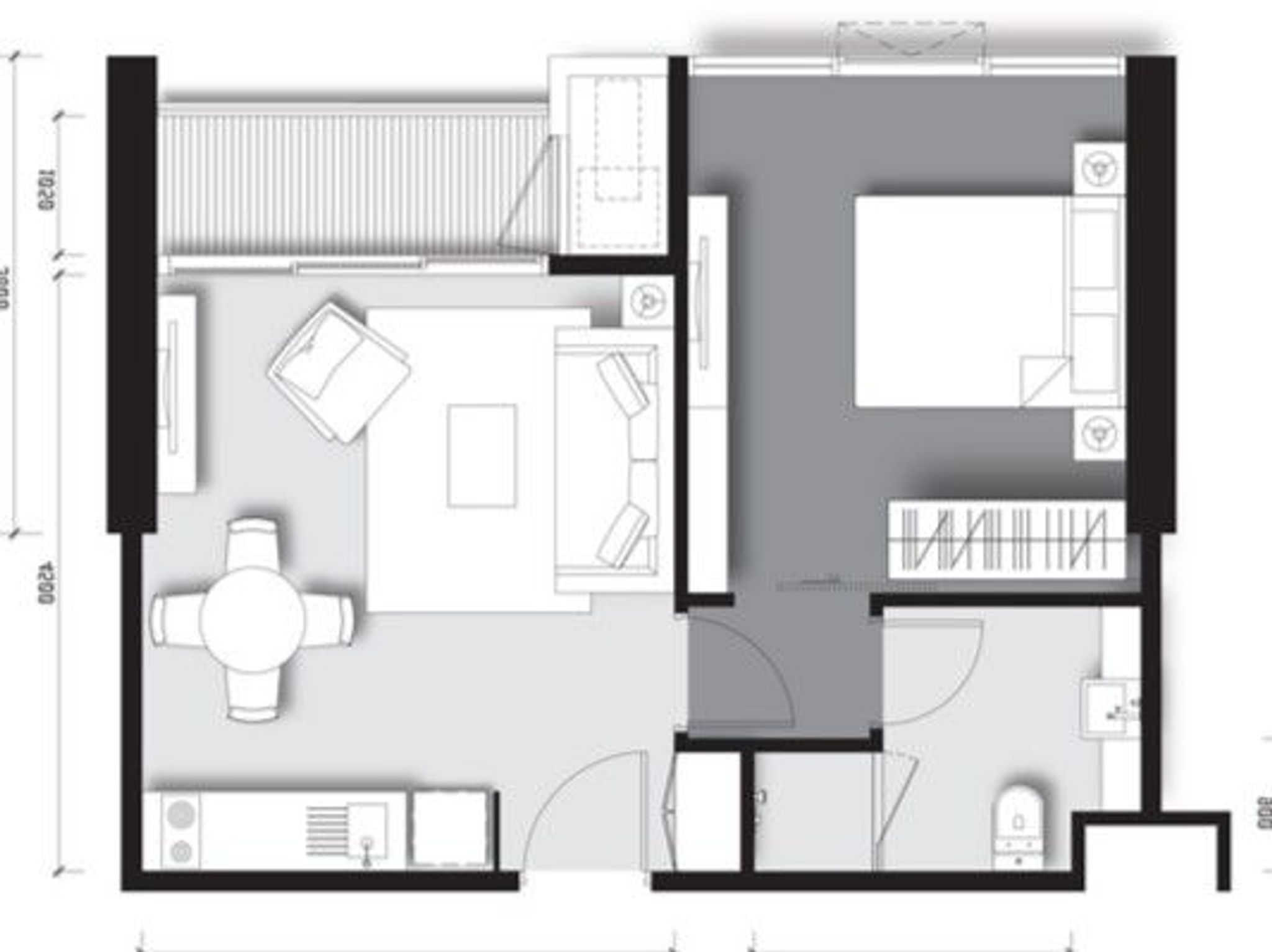 1Bedroom 45㎡