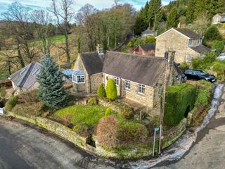 drone shot front