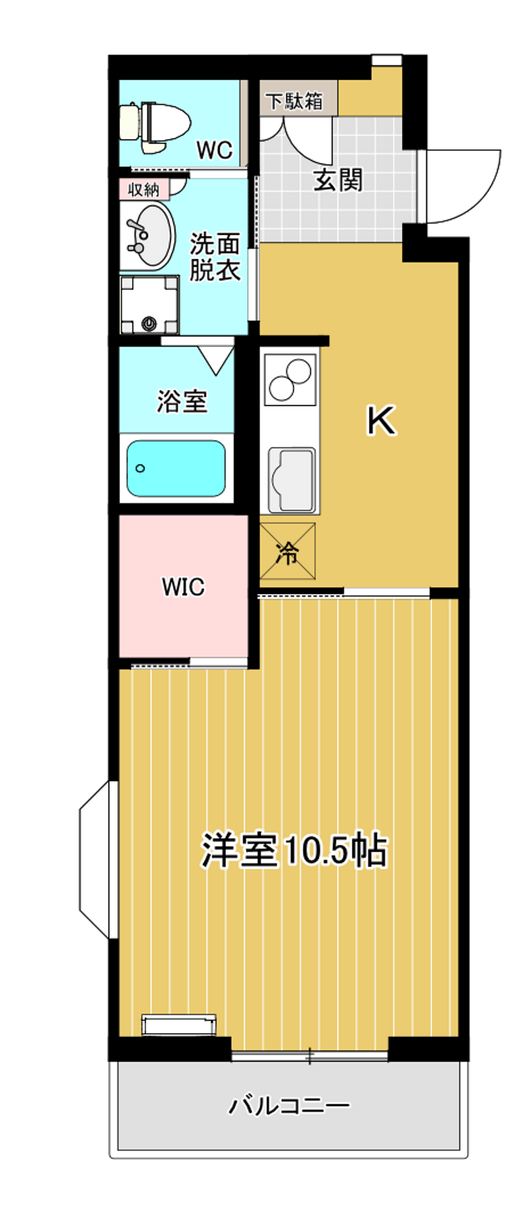 みどり5　38.97㎡　Ａタイプ