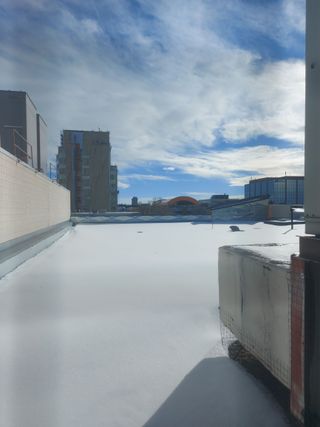 View of Rooftop from window