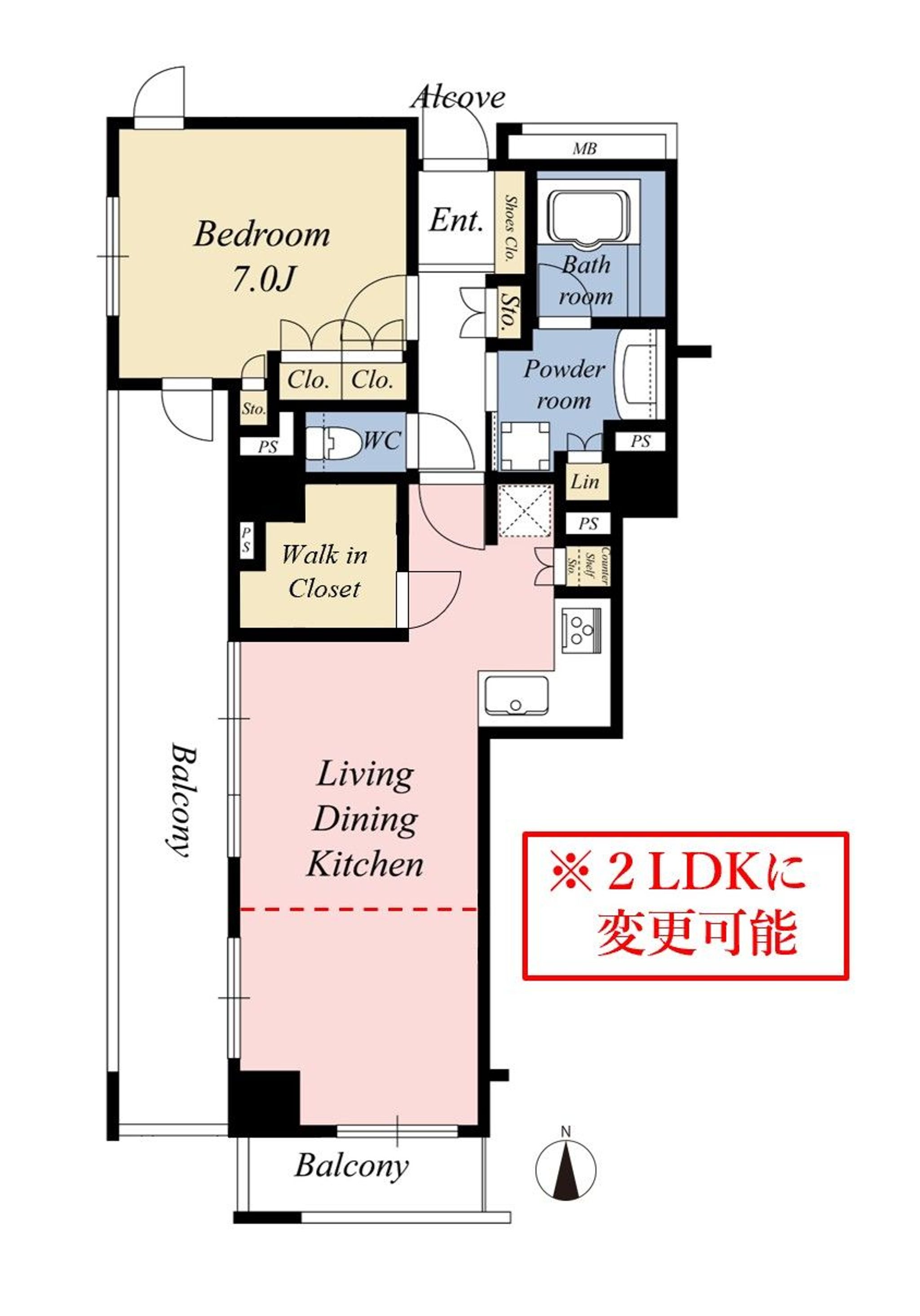 間取り図_三鷹駅前協同ビル（Brillia三鷹）