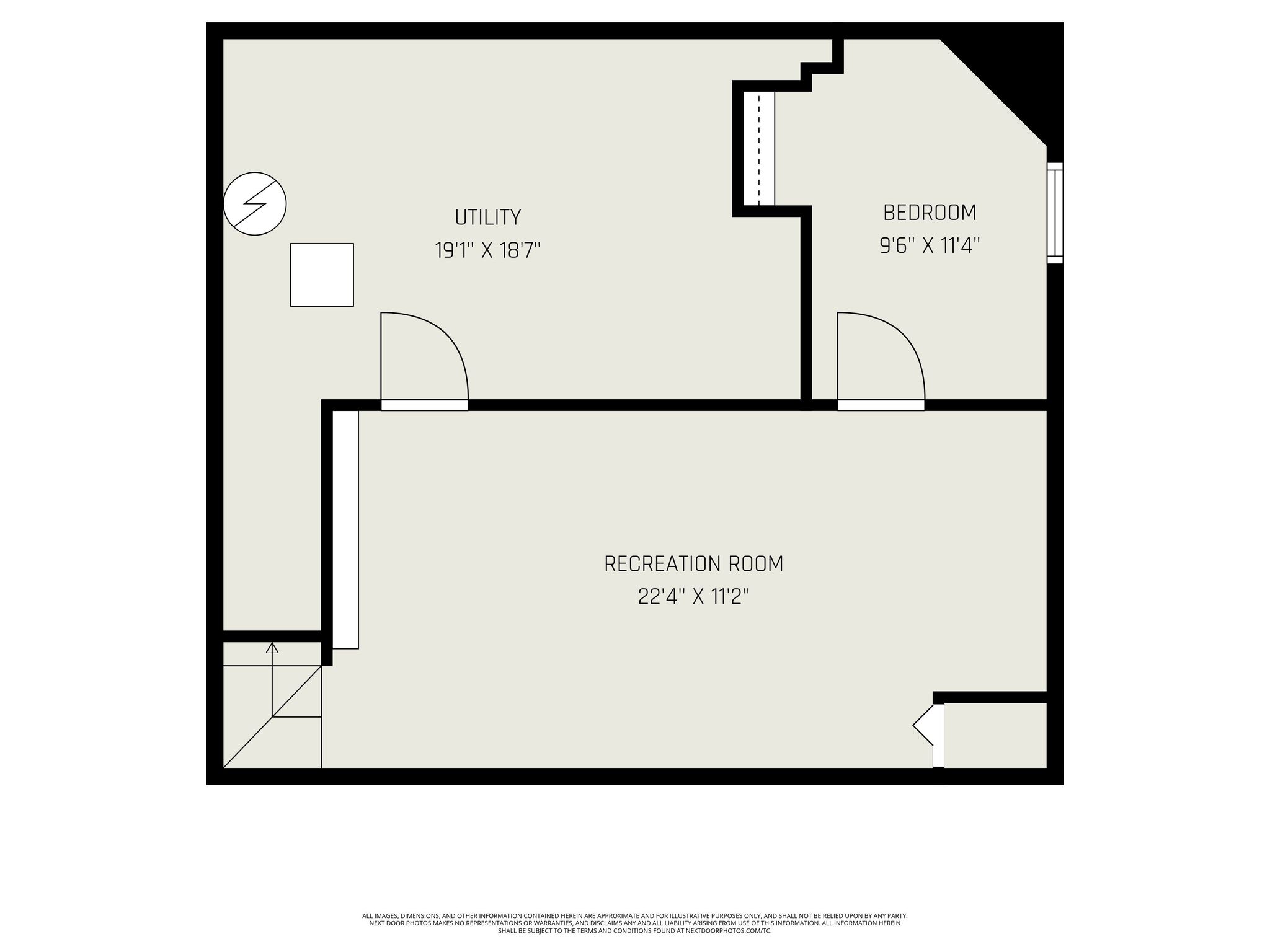 Basement floor plan