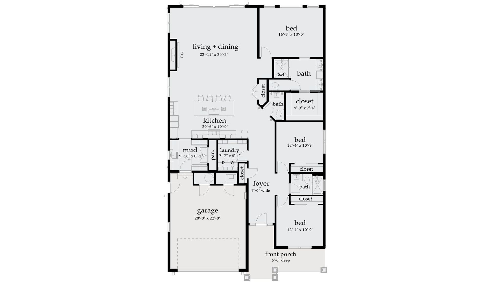 FIRST FLOOR PLAN