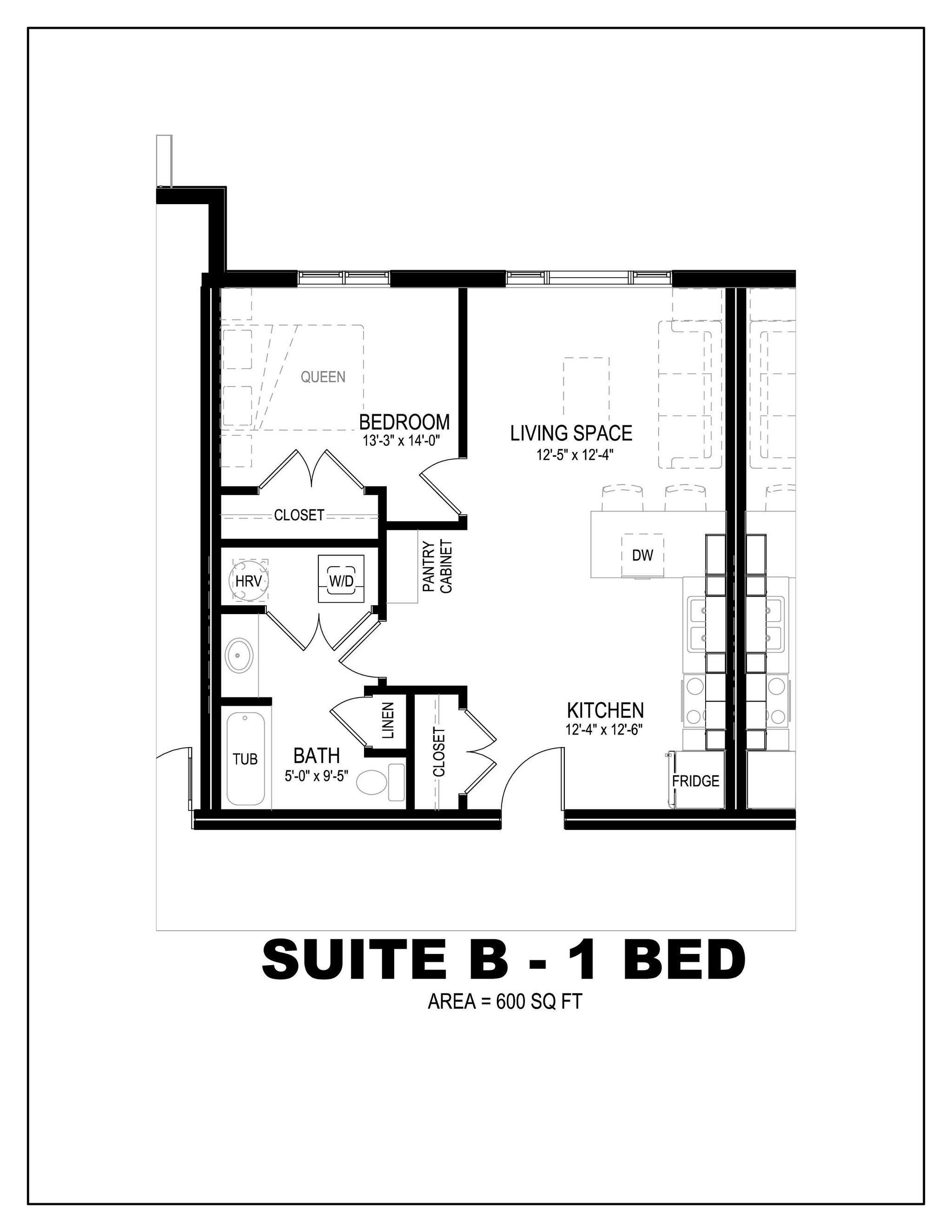 55 Forest Hill Rd. - Suite B layout