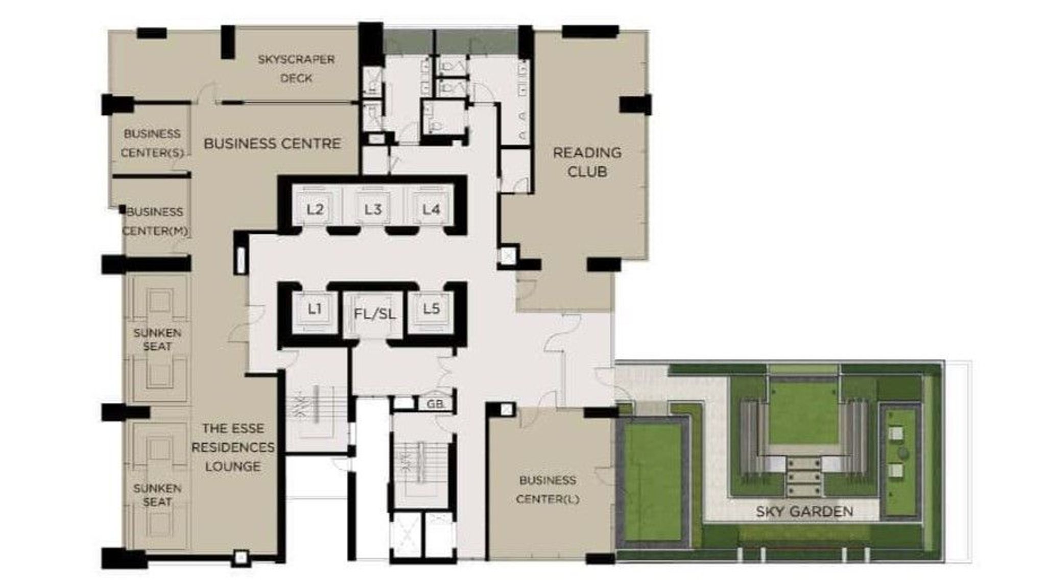 43Fl Floor Plan
