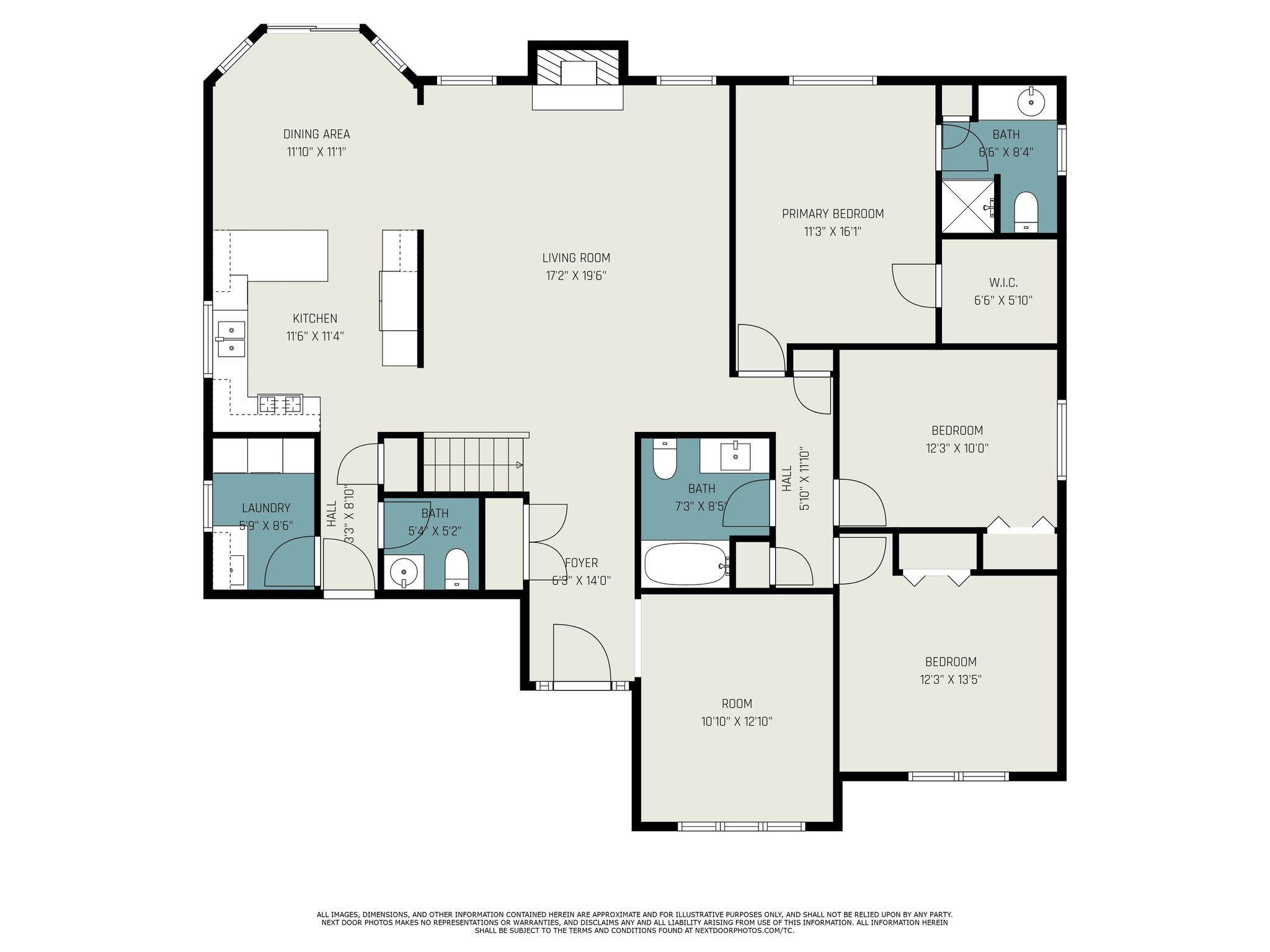 Main Level Floor Plan