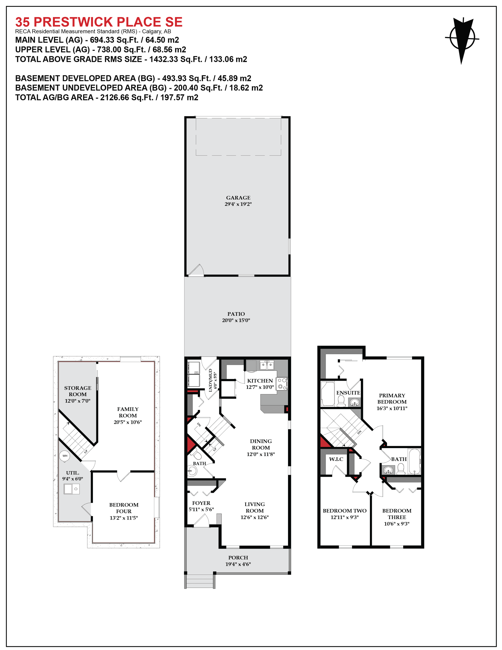 35 Prestwick Place SE - Floor Plan 