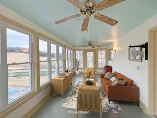 Virtually Staged Sunroom