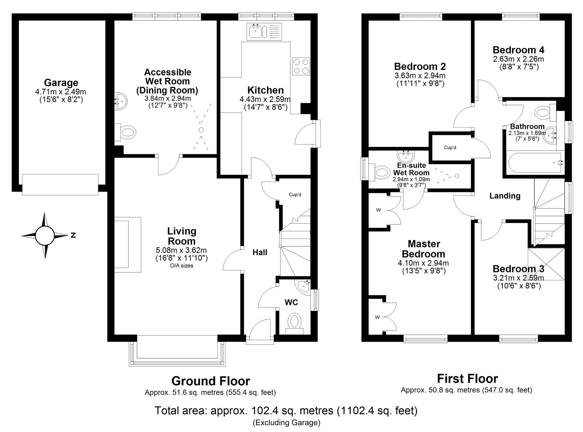 82 Laing Gardens, Broxburn plan