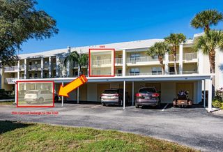 Carport belonging to Unit