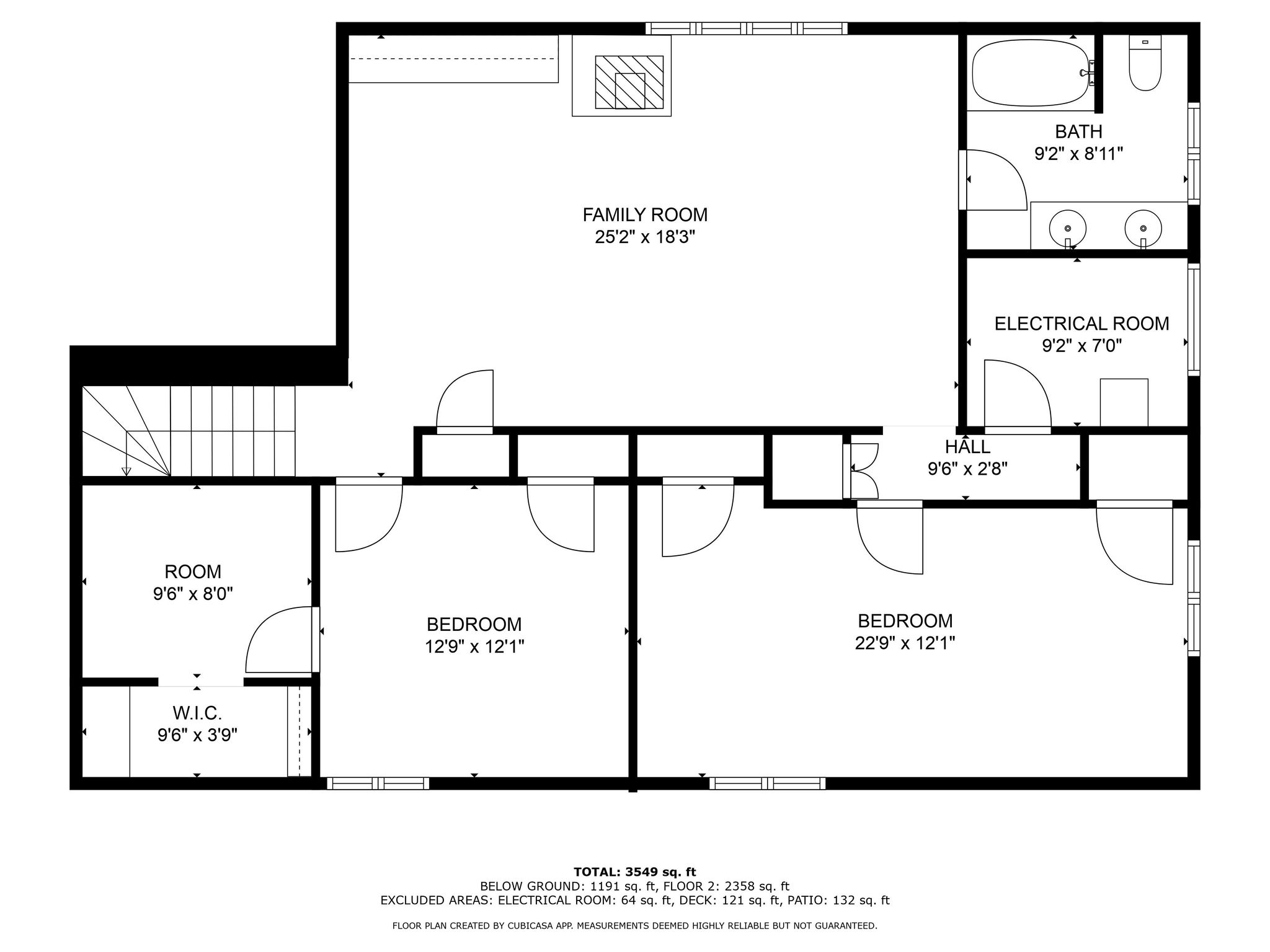 2D Floor Plan for 810 Eastwood Drive