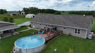 Outside back yard view 