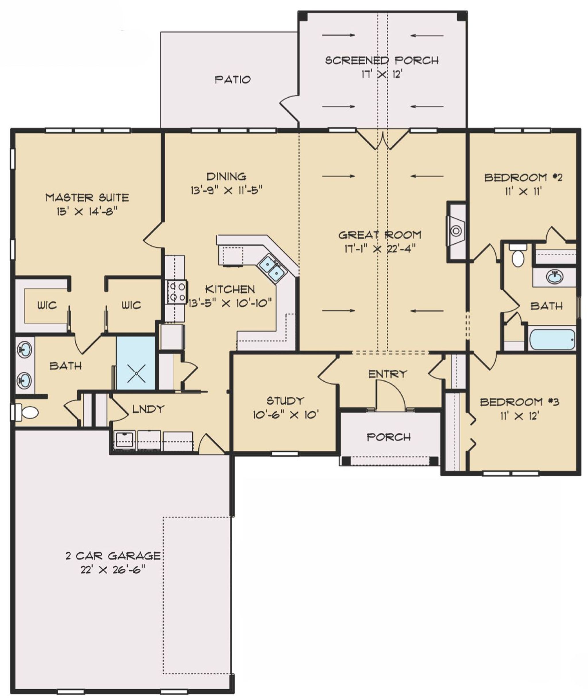 Nandina Floor Plan