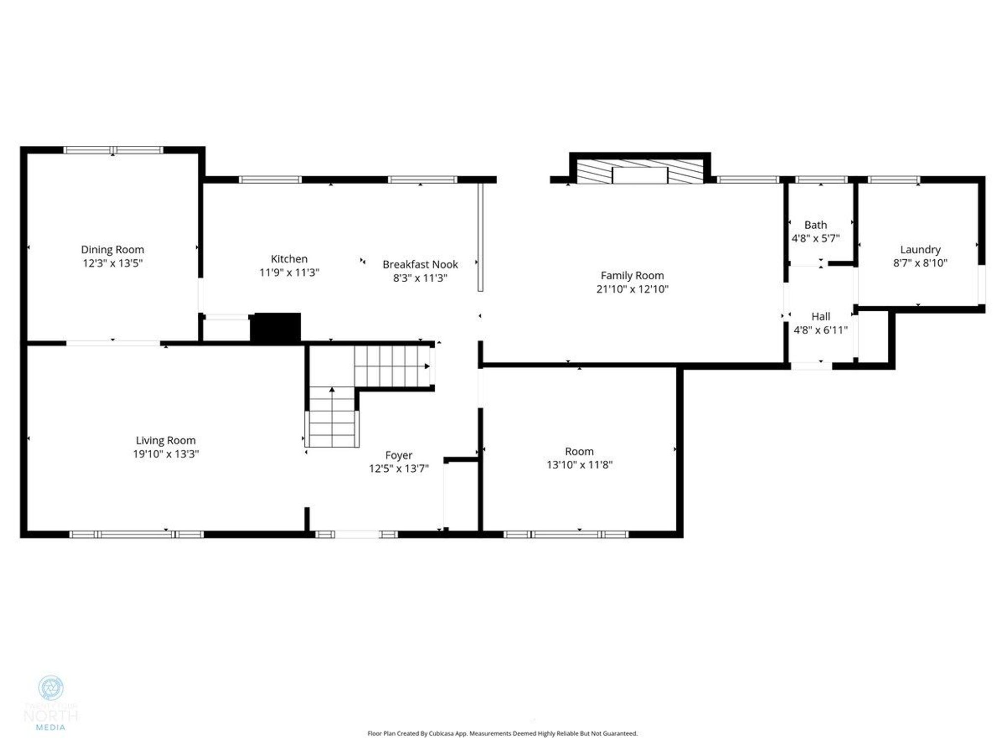 Entry level floor plan