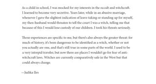 Judika Iles Statement