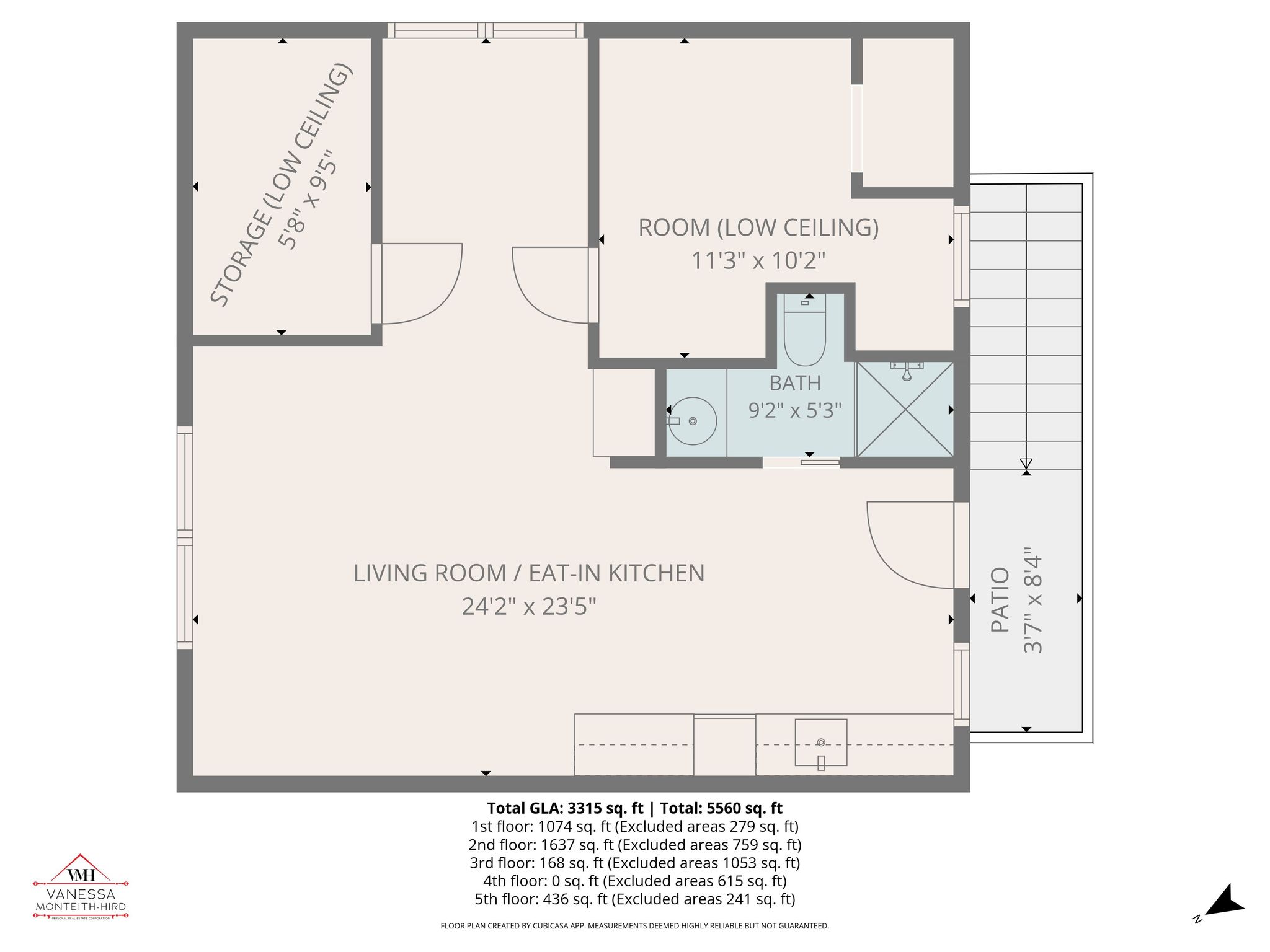 Floor Plan (detached suite)