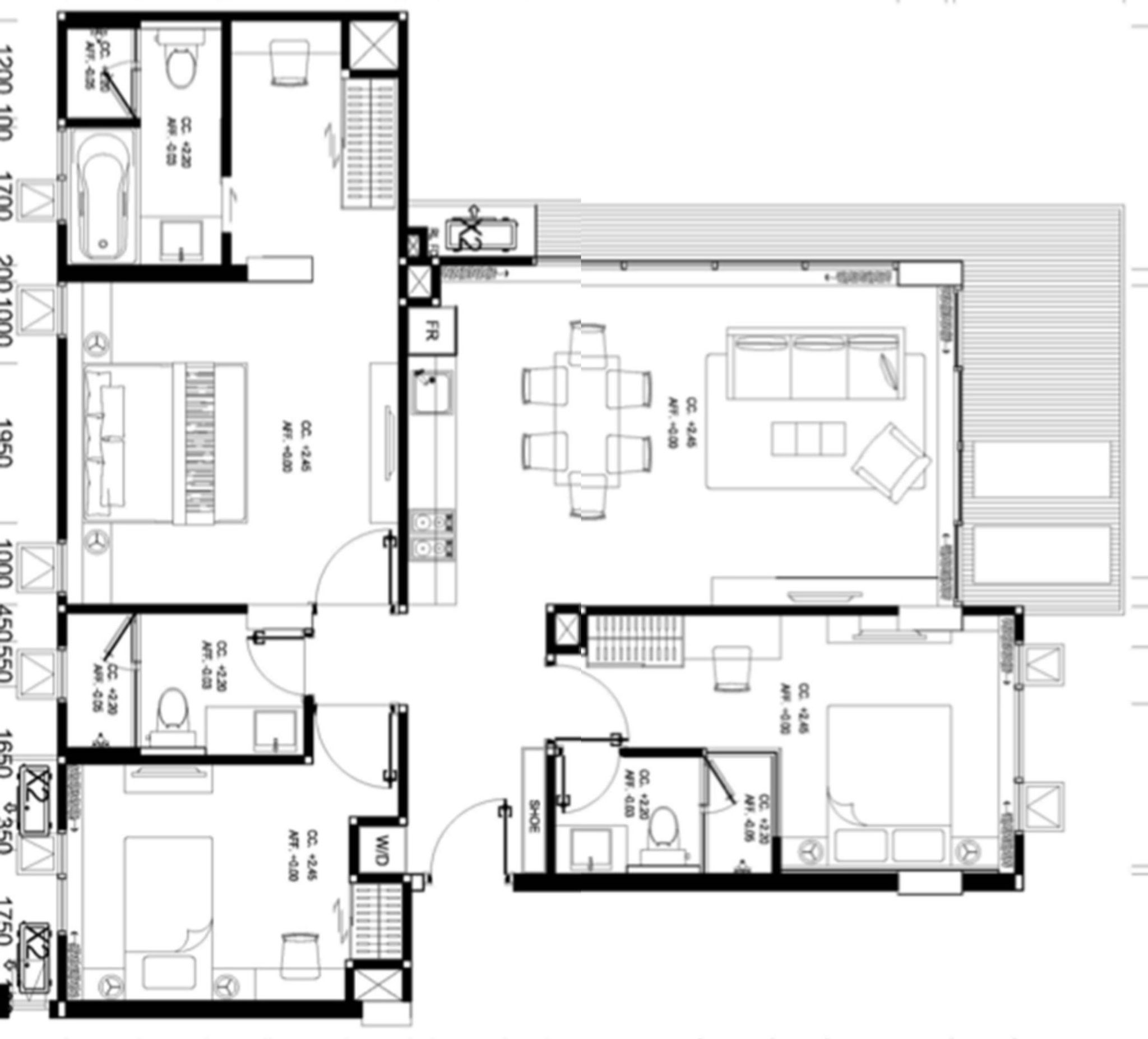 3Bedroom 120sqm