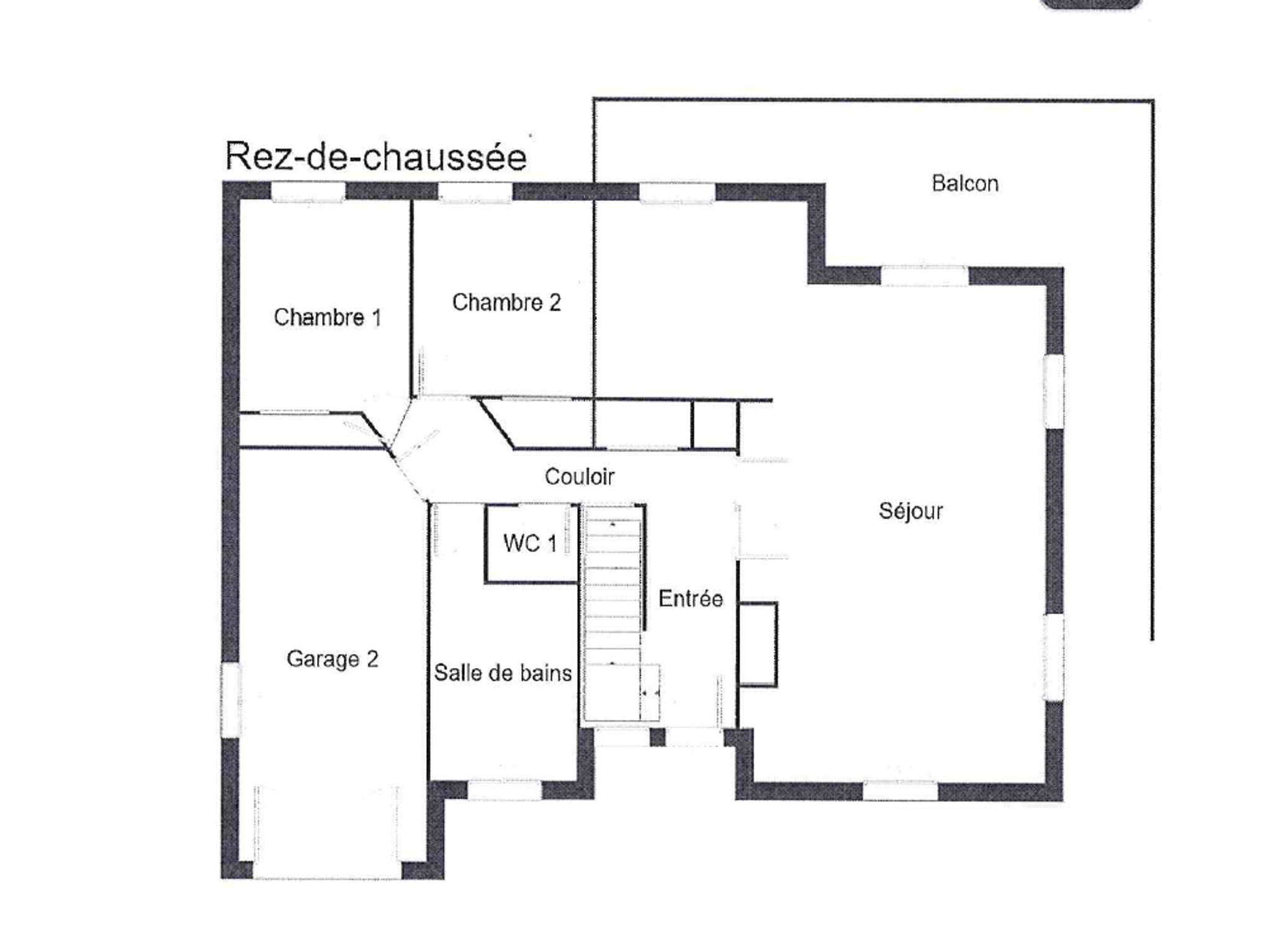 rez de chaussée