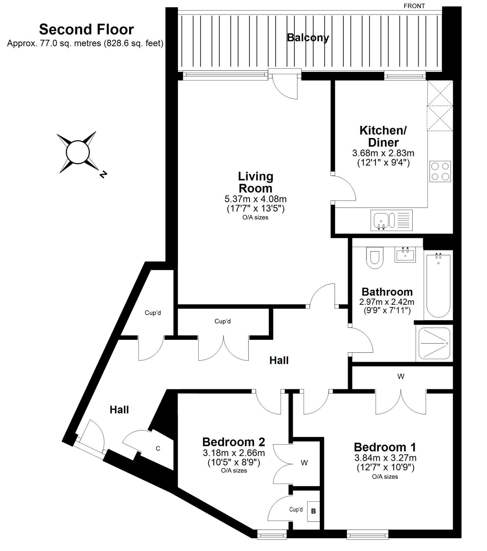21a-6, Brunswick Road MON plan
