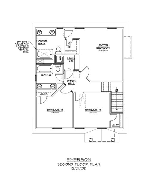 1628 Wickham Way Second Floor Plan