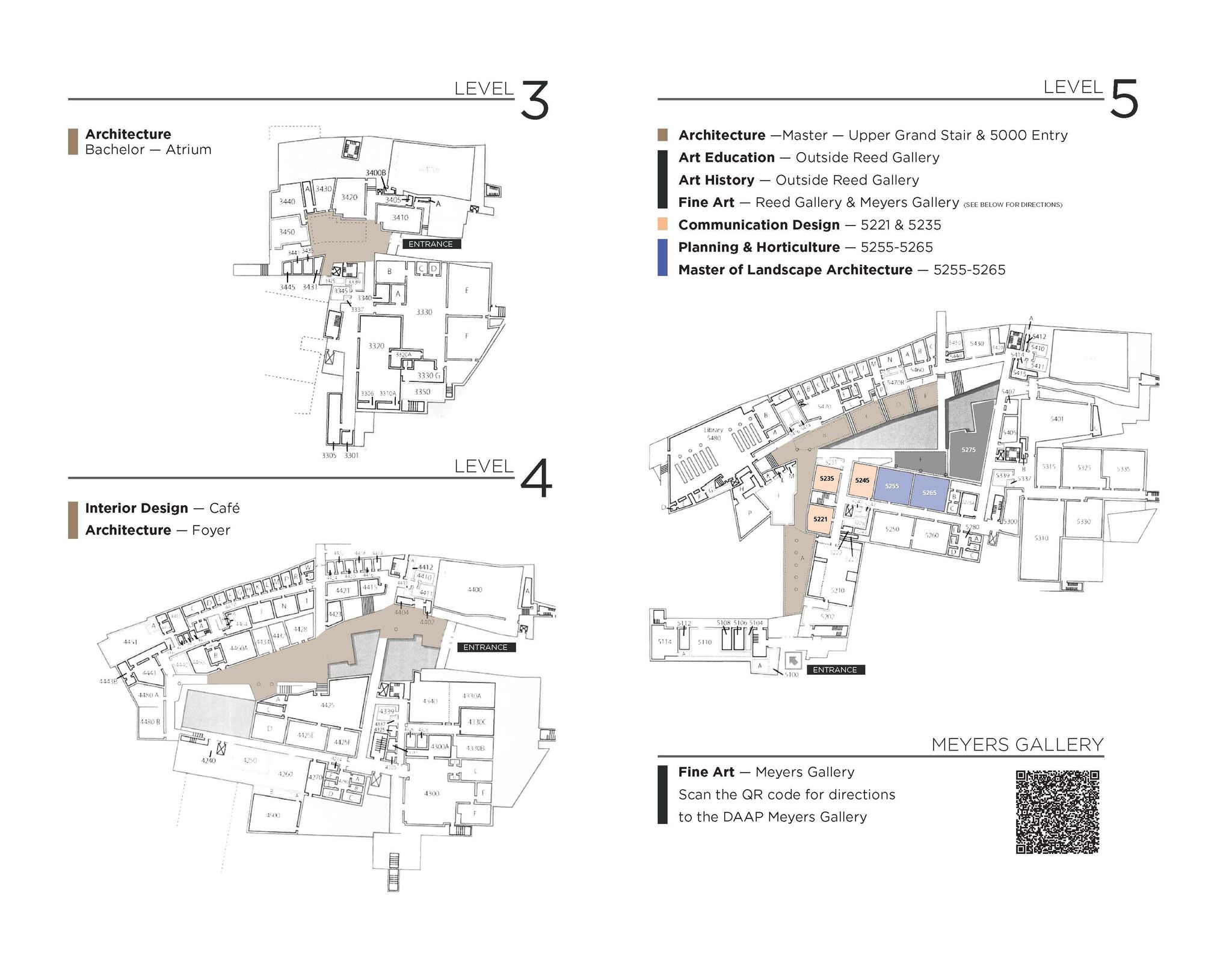 DAAPworks 2023 Floor 3, 4 & 5