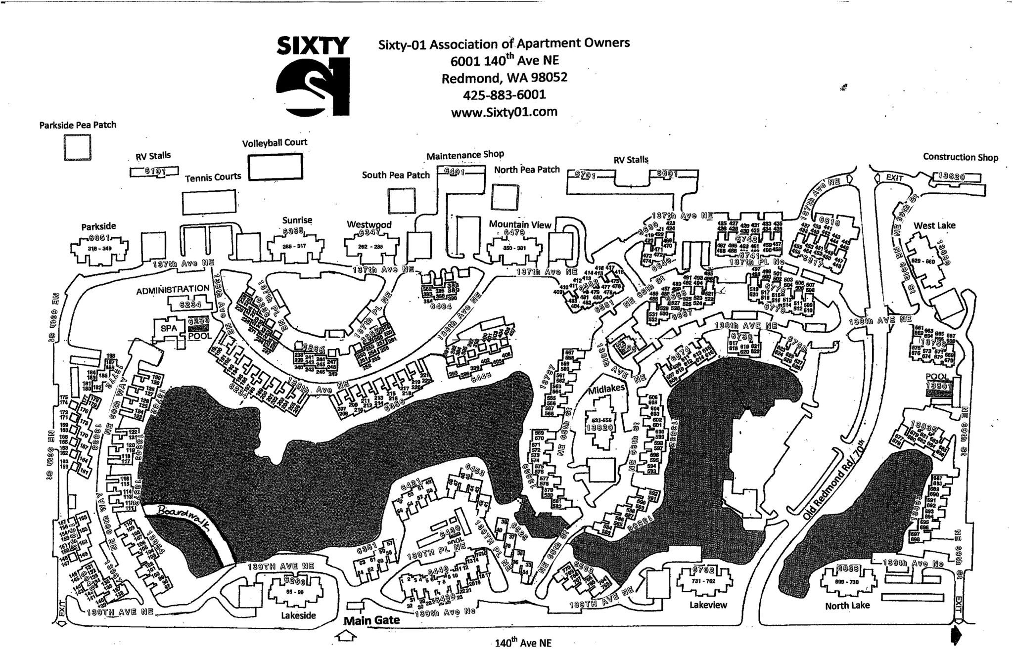 Sixty-01 Village Map