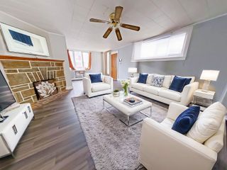 Virtually Staged Living Room