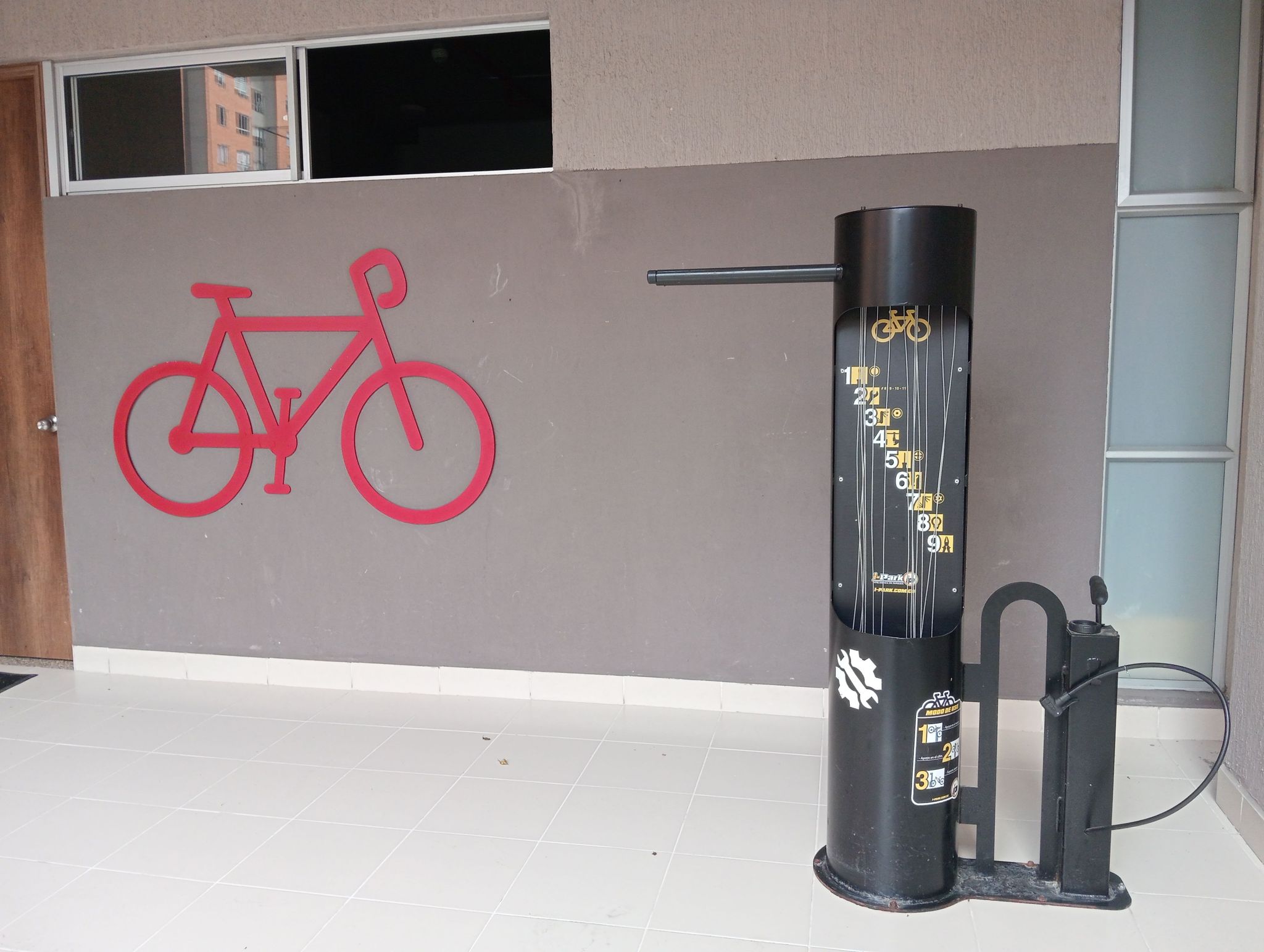 Zona De Mantenimiento De Bicicletas