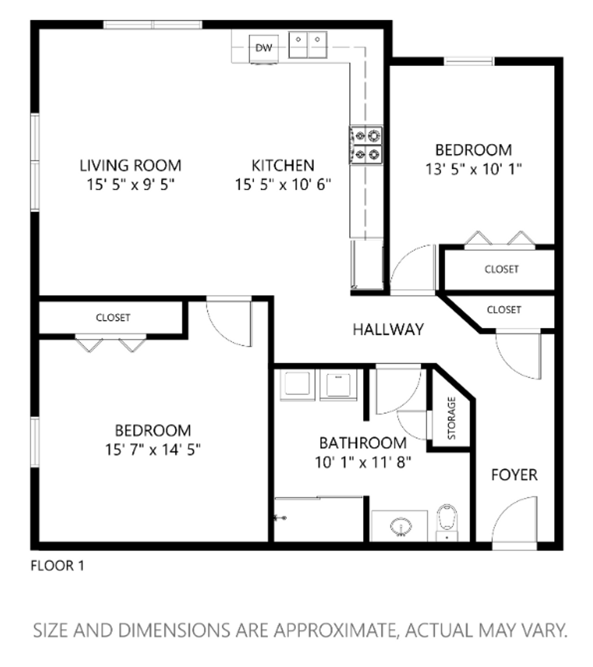 2 Bedroom