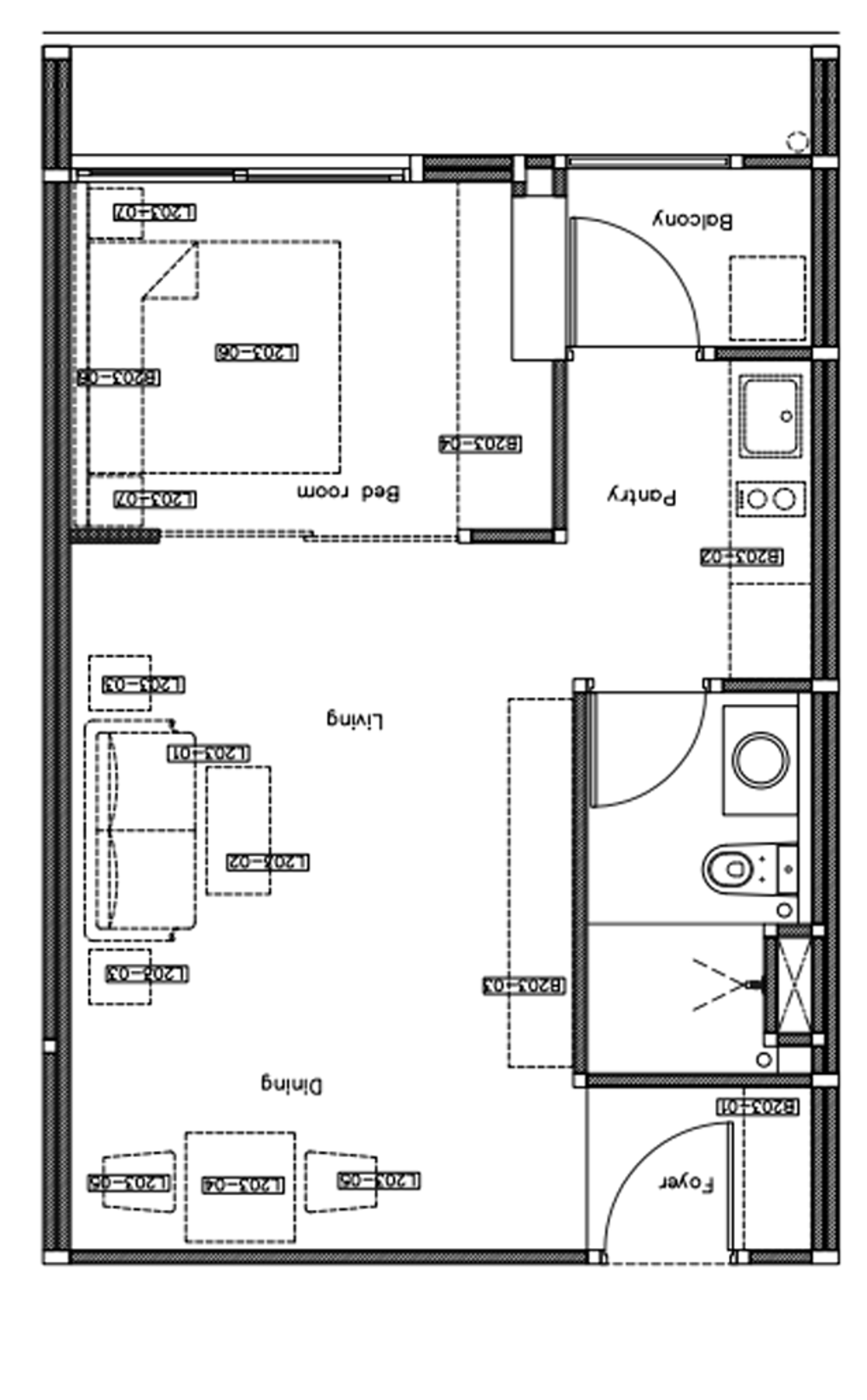 1Bedroom #403 46sqm