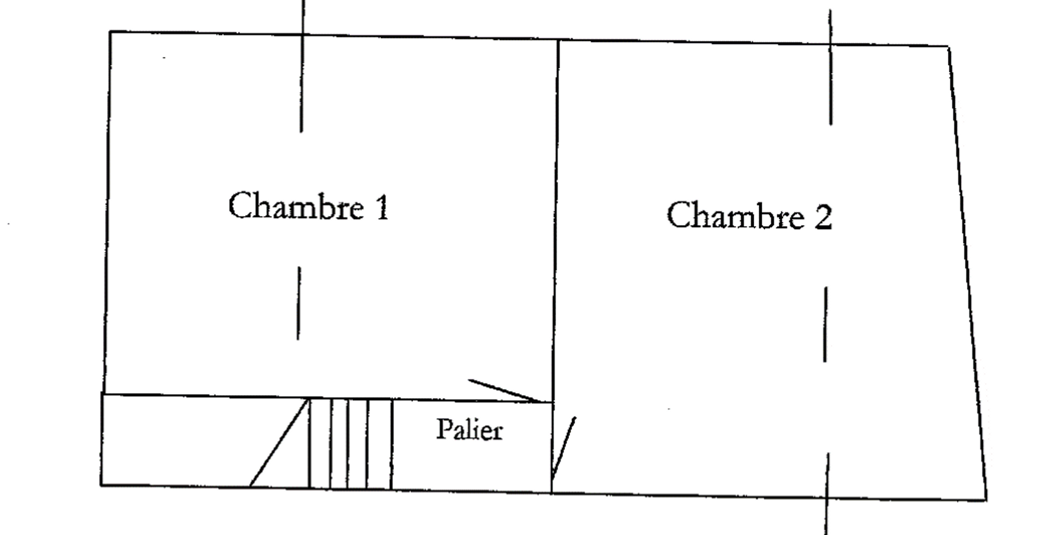 Plan étage