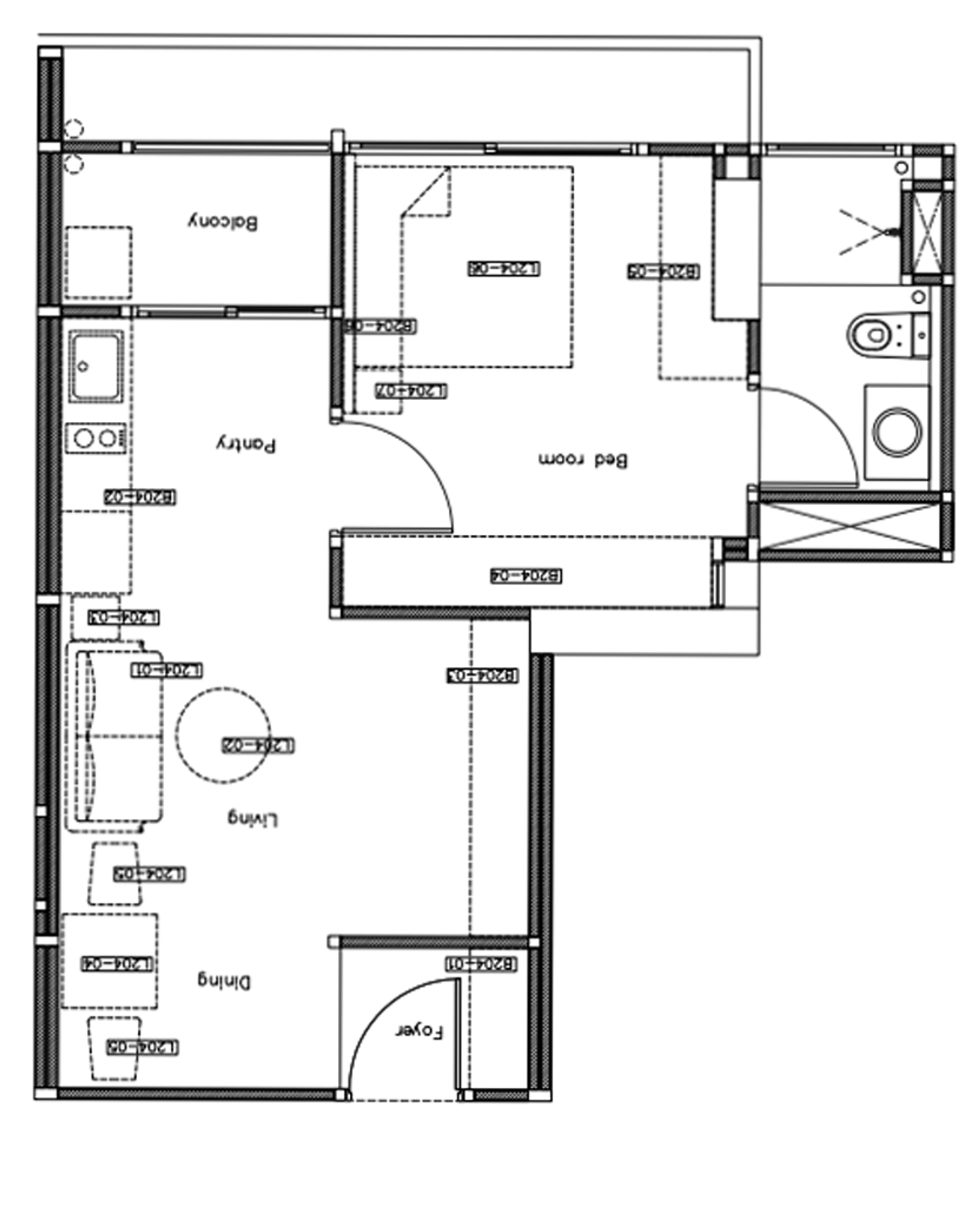 1Bedroom #404 47sqm
