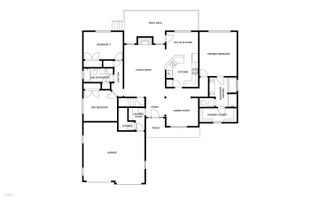 floor plan main level - 208 Southern Winds