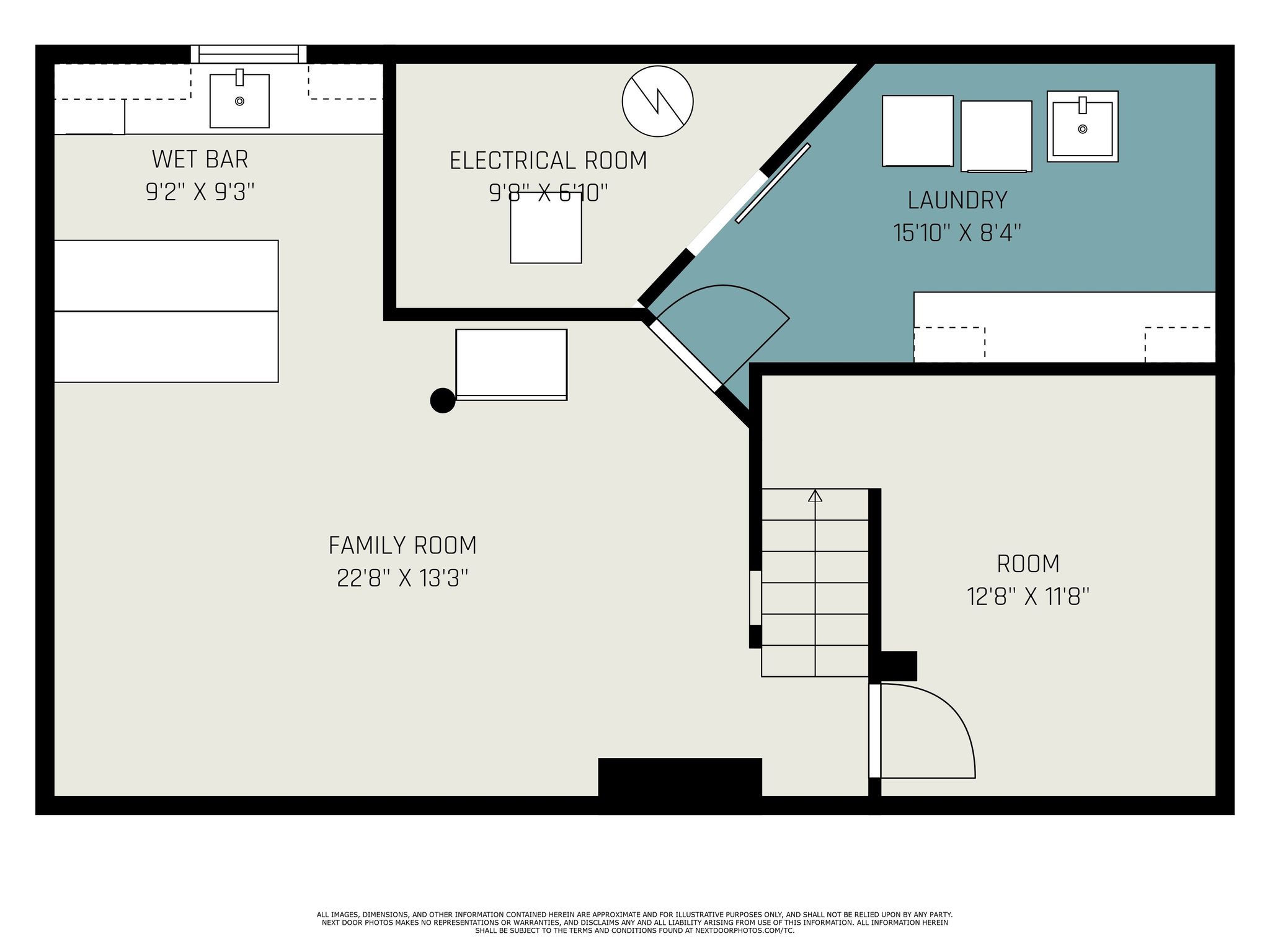 Basement floor plan