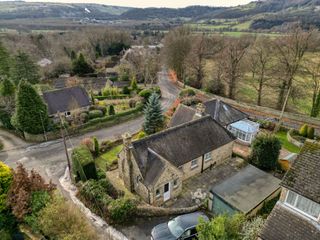 drone shot rear