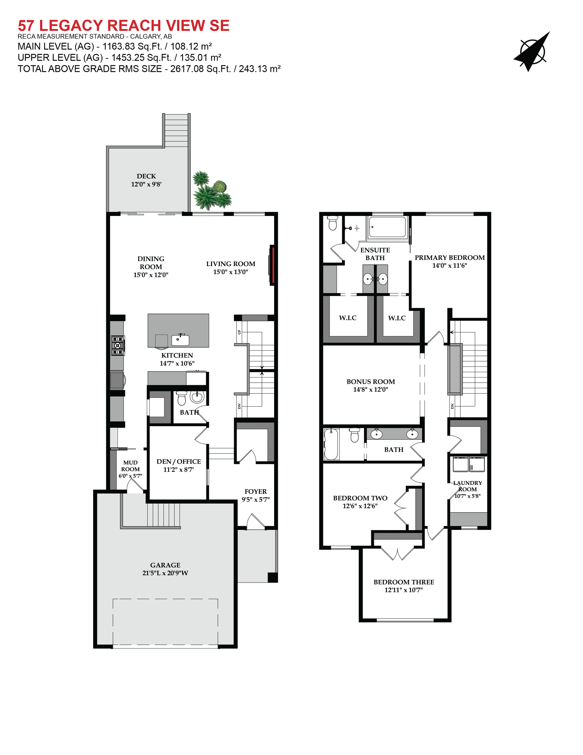 57 Legacy Reach View SE - Floor plan