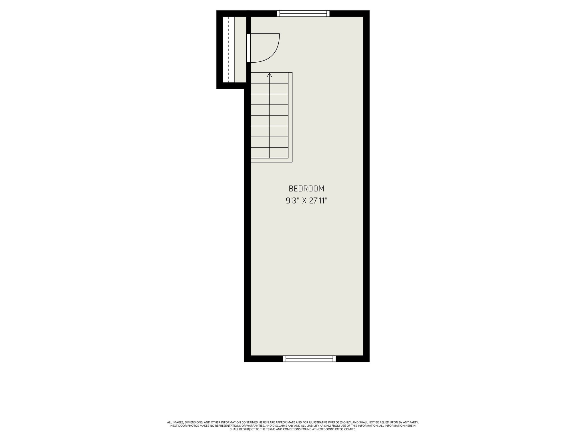 Third level floor plan