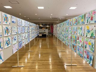 海の絵こども絵画展-学びの交流館-