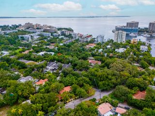 Aerial View to Grove Isle, Mercy Hospital, Vizcaya and La Ermita de la Caridad