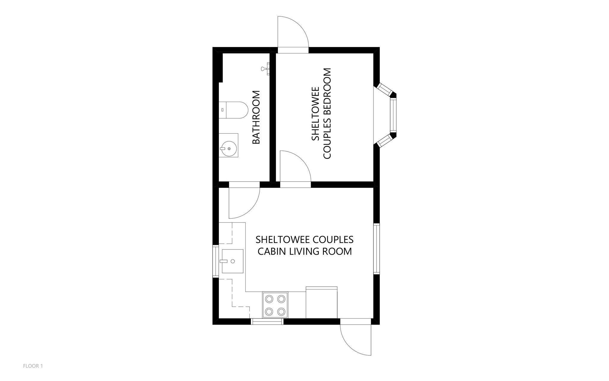 Sheltowee Couples Cabin