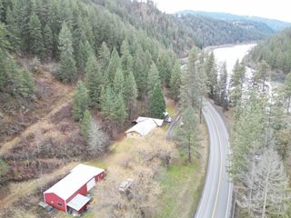 The Shop & Home Facing The Clearwater River