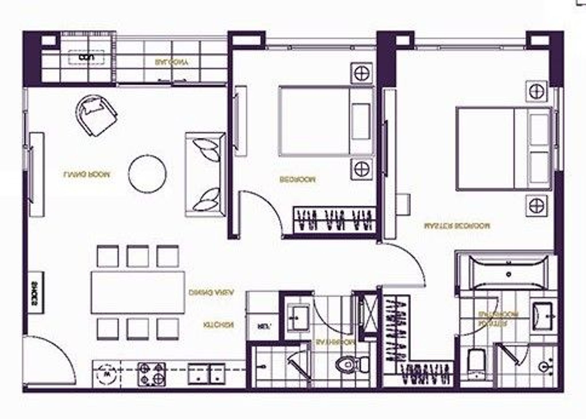 2Bedroom 81.5sqm