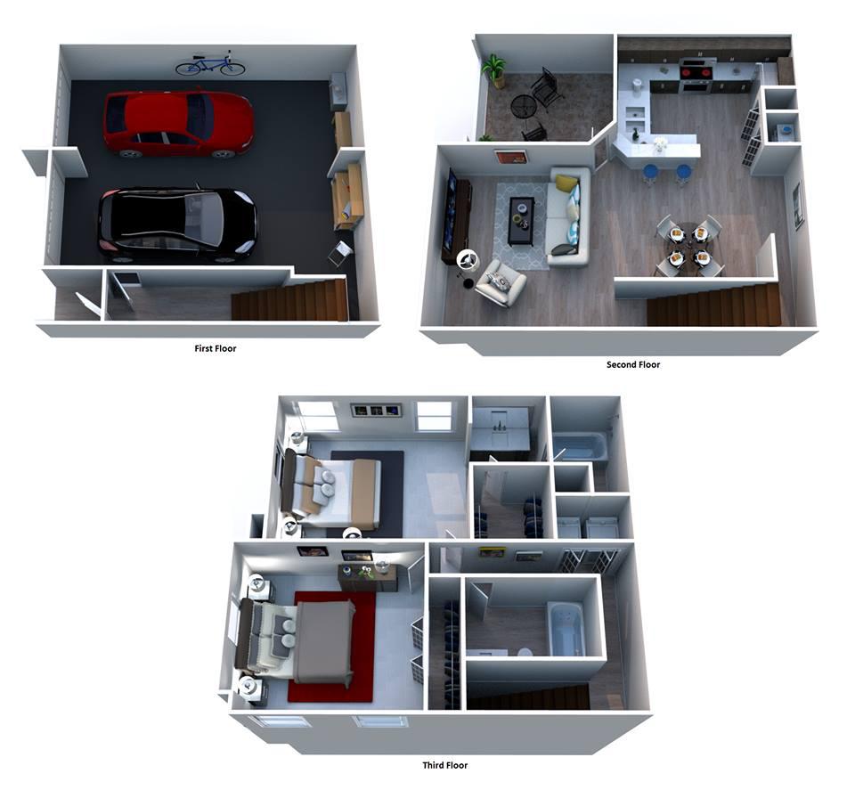 B2 Marseille Townhome