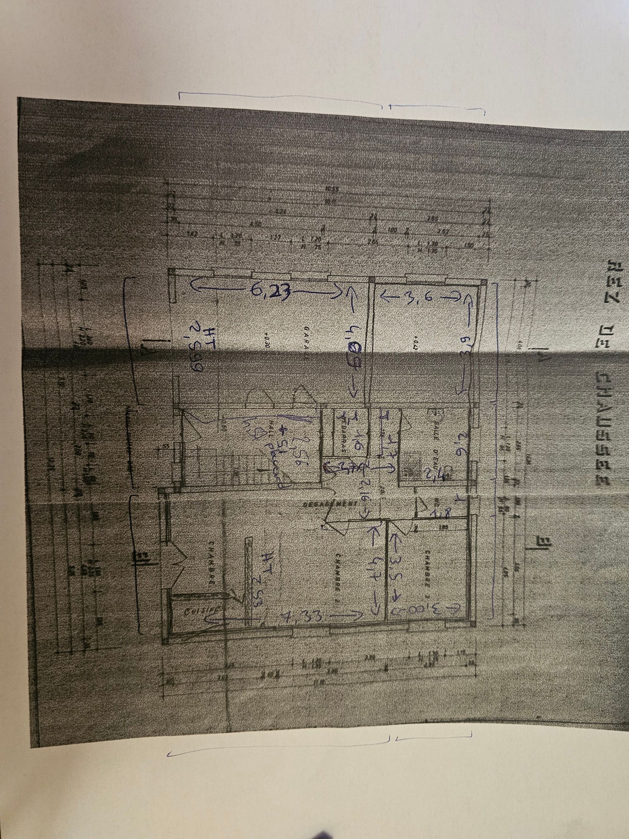 Plan Rue Paul Vieu Rdc